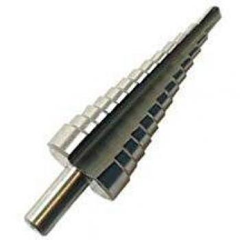 Tivoly – Broca Metal HSS cónica escalonada D. 4 – 20 mm de filos rectas vástago cilíndrico – 11448810420 – Tivoly