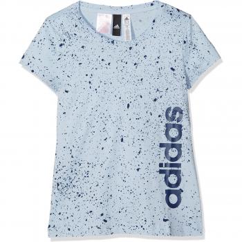 adidas Yg Lin P Tee Camiseta, Niñas, Azul