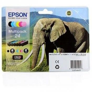 Epson - Elephant Multipack 24 6 colores