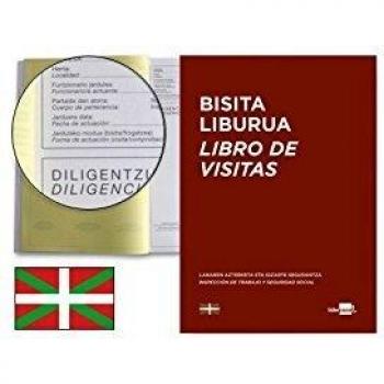 Liderpapel LV02 - Libro de registro de visitas de la inspección, A4