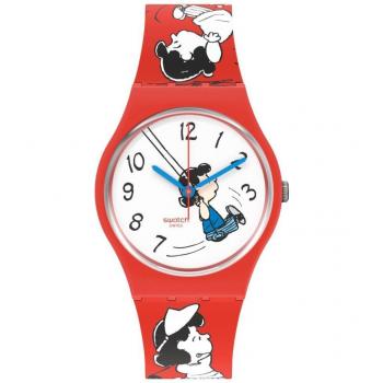 Reloj Swatch Peanuts Klunk! Lucy Van Pelt SO28Z106