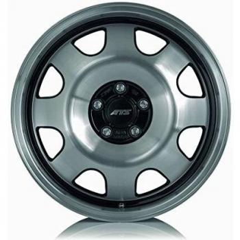 ATS CUP 7X15 offset28 4X100 BLACK WITH POLISHED