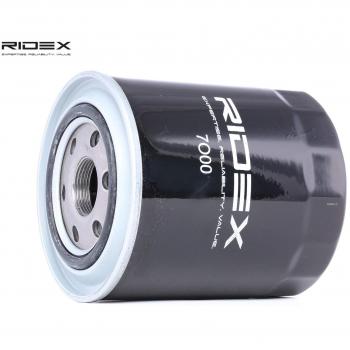 Filtro de aceite enroscable RIDEX 7O0083 para HYUNDAI, KIA y MAZDA