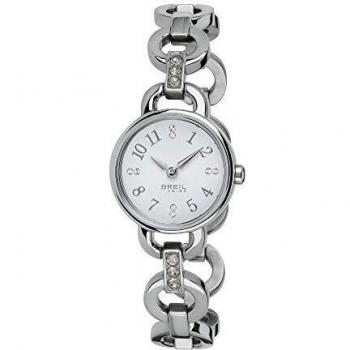 Reloj de Mujer Breil Esphere Agate Blanco con Movimiento Cuarzo y Pulsera de Acero Plateado EW0278