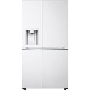 LG GSLV70SWTE - Frigorífico Americano No Frost, compresor Smart Inverter, 635 litros, color blanco