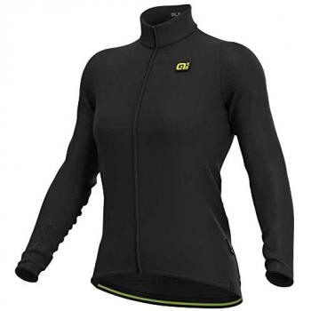 Maillot Alé R-EV1 Warm Race Manga Larga Negro Mujer - Talla L