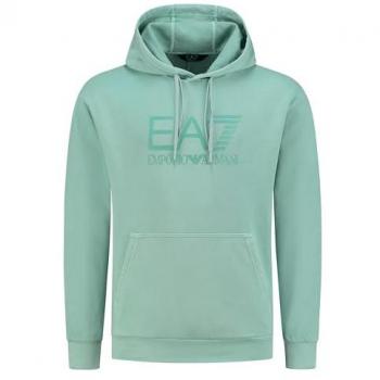EA7 Emporio Armani Grey Hoodie Sweatshirt