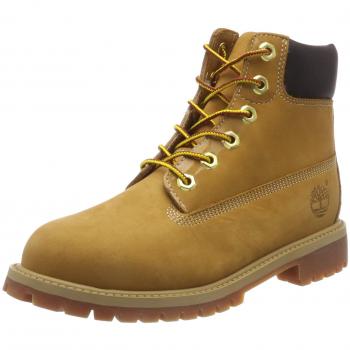 Timberland Premium 6 Inch Lace-up Boot for Toddler - Yellow, Size: 5, Unisex