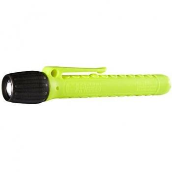 Linterna LED Atex 35 lm tipo bolígrafo, 2 pilas AAA, color amarillo neón