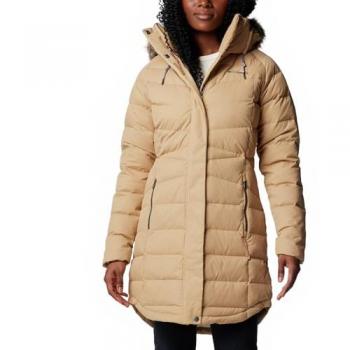 Abrigo Casual Columbia Belle Isle™ Ii Beige para Mujer, Nylon, Manga Larga, Talla S
