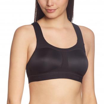 Odlo Sports BH Ultimate High - Sujetador deportivo para mujer, color negro, talla 85E
