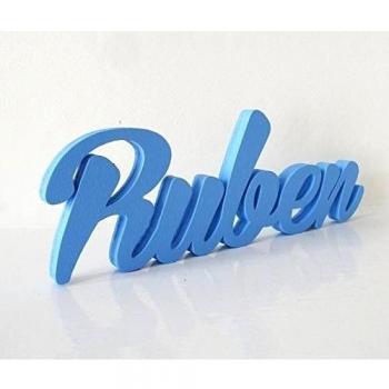 Diseño perzonalizable con nombre y martillo de madera de nombre de placas de la rosa,Póngase en contacto con el vendedor a través de Amazon mensaje para proporcionar el nombre y el color,Mia Studio