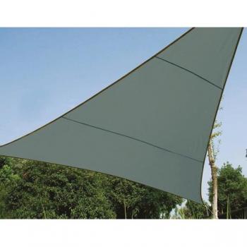 Toldo de vela rectangular Perel GSS3500GG, dimensiones 3.5 x 3 m, color verde y gris