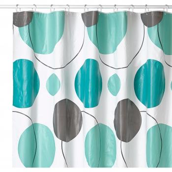 Meusch 2398672305 Cycle Cortina de Ducha, 180 x 200 cm, Funda de Color Turquesa