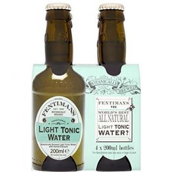 Fentimans Botanically Brewed Light Tonic Water 4 x 200ml