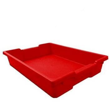 Faibo Bandeja de Almacenamiento 42x31x7,3 cms - Color Rojo