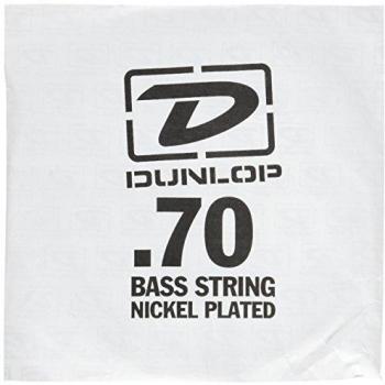 Jim Dunlop dbn70 70 calibre pesado graves D de acero chapado en níquel cadena