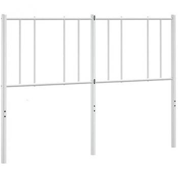Cabecero de metal blanco 140 cm