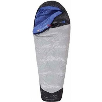 The North Face Kazoo Saco de Dormir, Mujer, High RSE gry/Stellar Blue, Long