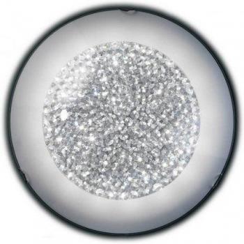 Plafón BRILL LED de 30 cm, diseño de cristal, color 4000K, material vidrio y metal