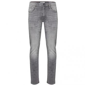 Jeans 5-Pocket Hombre Twister Fit Gris Claro, Regular Fit, 92% Algodón, 6% Elastodieno, 2% Elastano, Talla 31x30