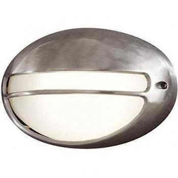 Konstsmide Torino 7334-000 - Lámpara de Pared de Acero Inoxidable