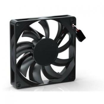 Ventilador Noiseblocker Multiframe M8-S2 80mm (3-Pin, Transparente, 1700rpm)