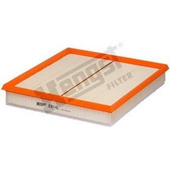 Filtro de aire HENGST FILTER E614L - Filtro de aire, alta eficiencia en filtración, diseño optimizado para un flujo de aire mejorado, compatible con múltiples marcas y modelos de vehículos, fácil instalación