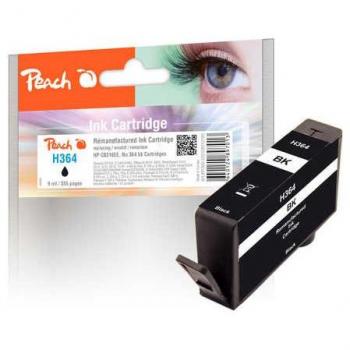Cartucho de tinta negro Peach compatible con HP No. 364, CB316EE