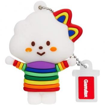Garrulax Memoria USB, Pendive USB 2.0, Premium Impermeable Cute Animal Silicona 8GB / 16GB / 32GB Alta Velocidad Pen Drive Memory Stick Flash Drive Memorias