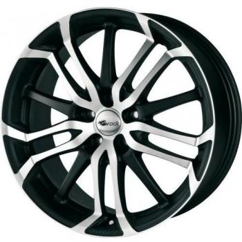 Llanta de Aluminio Brock B26 7.5Jx17 5x110 ET38 Negro Mate Pulido