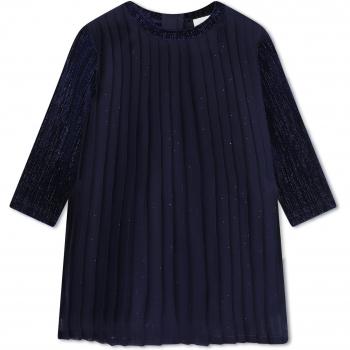 Carrement Beau - Vestido de bebé niña en color negro de manga larga Y30300