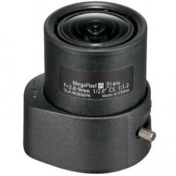 Lente P-Iris Megapíxel 2.8-9 mm F1.2 para cámaras de seguridad Hanwha SLA-M2890PN