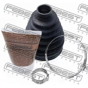 FEBEST CV-joint boot 0217P-P12 - Juego de fuelles para árbol de transmisión, compatible con vehículos específicos, fabricado en material resistente a la abrasión y al desgaste, incluye abrazaderas para una instalación segura y fácil