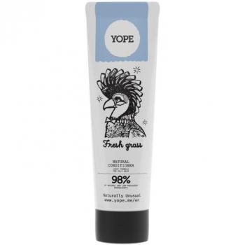 Acondicionador Natural Yope de Hierba Fresca 170 ml, 98% ingredientes naturales