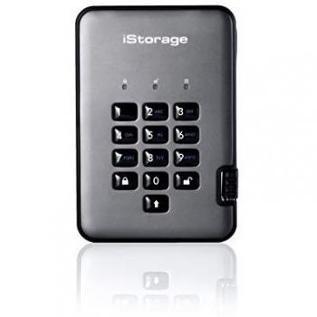 iStorage diskAshur Pro2 16TB FIPS Level 3 Secure External SSD with Hardware Encryption