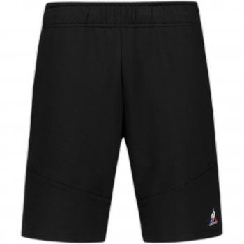 Bermuda Negra para Hombre Le Coq Sportif - Pantalones Cortos Cómodos y Elegantes con Logotipo de la Marca