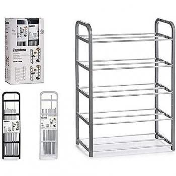 BigBuy Home S3605987 Zapatero Metal, 50 x 68 x 18 cm, Multicolor
