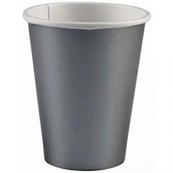 Tazas de papel Plata (paquete de 8)