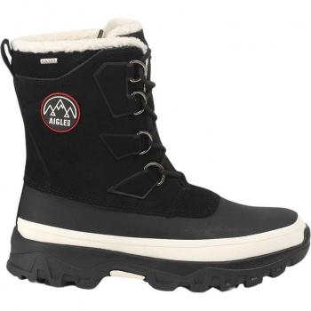 Aigle Women's NC191 Black Snow Boots