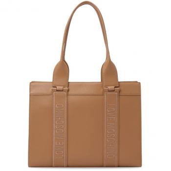 Love Moschino Bolso de Mujer en Color Beige Talla Única