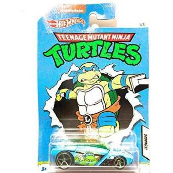 Hot Wheels GJV12 Tortugas Ninja mutantes adolescentes TMNT Leonardo Rogue Hog 1/5