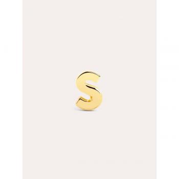 Pendiente Suelto Singularu Letter - Letra S