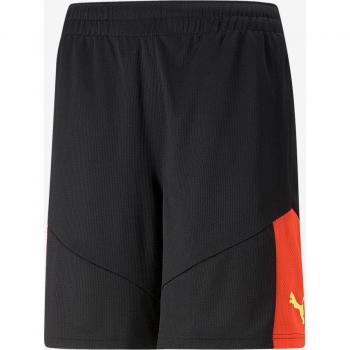 Pantalones de fútbol Puma Individualfinal Training con tecnología de secado rápido, tejido ligero y transpirable, cintura elástica con cordón ajustable, bolsillos laterales con cremallera y logotipo de Puma