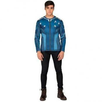 Disfraz My Other Me Kirk Jacket L para Adultos - Star Trek, incluye chaqueta de diseño inspirado en la serie, talla L, fabricada en material cómodo y ligero, ideal para fiestas de disfraces y convenciones