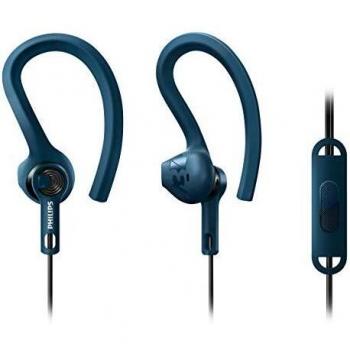 Philips SHQ1405BL/00 - Auriculares Deportivos con micrófono