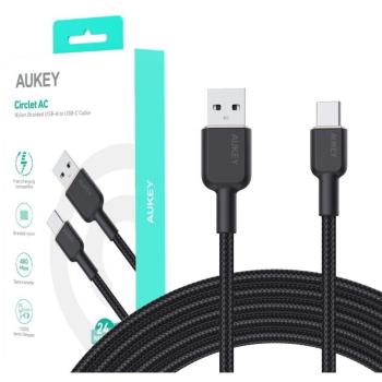 Cable USB-C a USB Aukey CB-NAC2 Negro 1,8 m