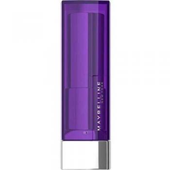 Labial Maybelline Color Sensational 338 Ciruela Medianoche - Hidratante y de Larga Duración