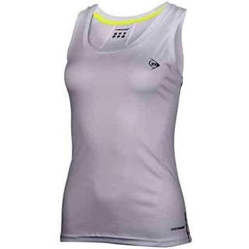 Dunlop 71368 Camiseta, Womens, Blanco, L