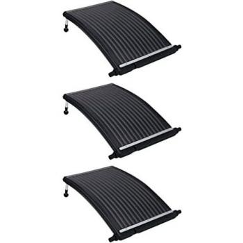 vidaXL Curved Pool Solar Heating Panels 3 pcs 110x65 cm